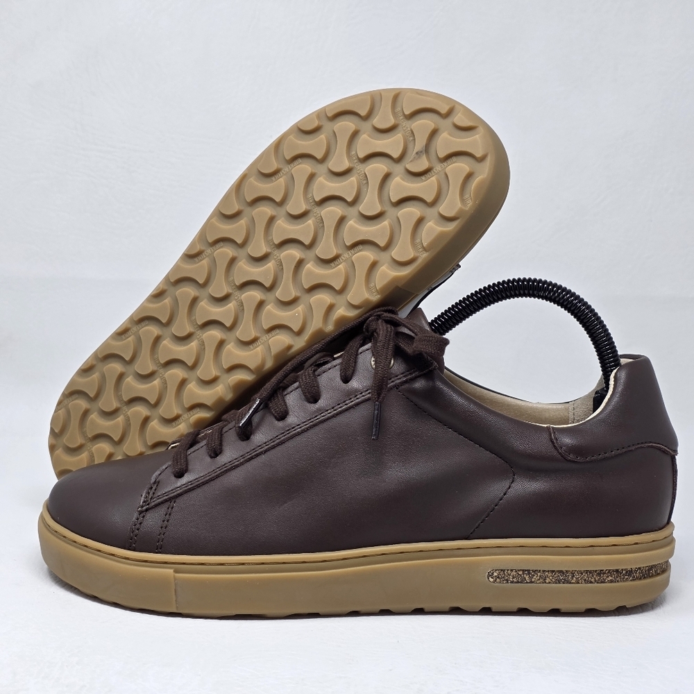 Birkenstock Bend Low Womens Size 7 Mens 5 Brown Roast Natural Leather Shoes New